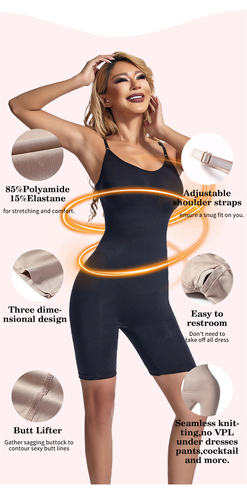 Plus Size Bodysuit Comfortabel en Flatterend voor Vrouwen