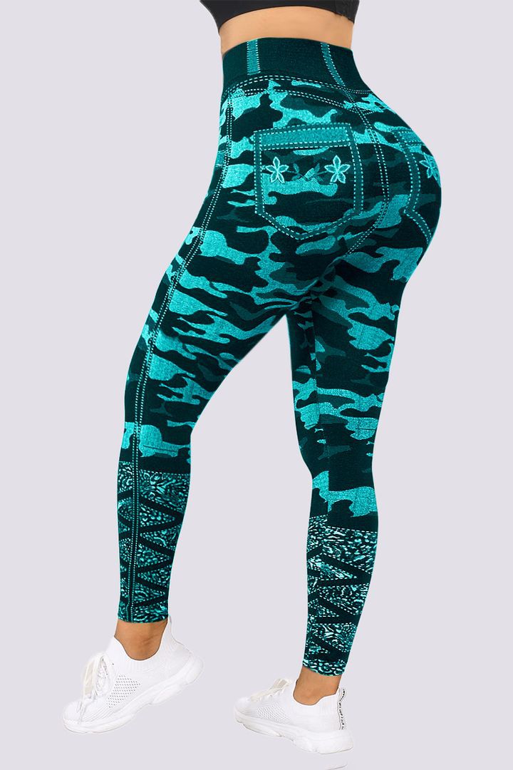 Plus Size Legging Carla Comfortabele Stretch Stof