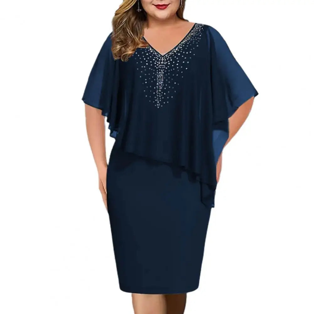 Plus Size Jurk Janice - StijlvolleComfortabele Zomerjurk voor Dames