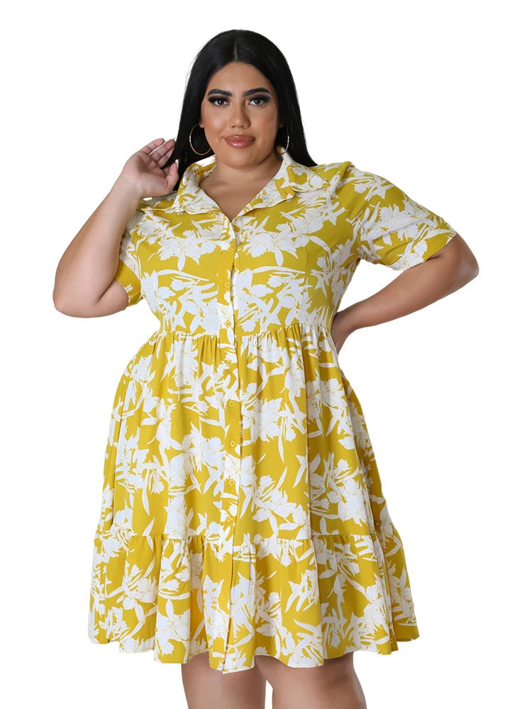 Plus Size Jurk Franka Stijlvol en Vrolijk