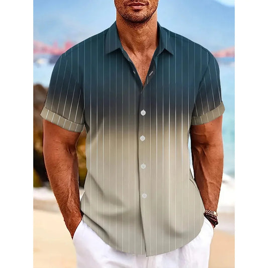 Stijlvol Overhemd voor Mannen Casual Ronan Model - Mode Vibes