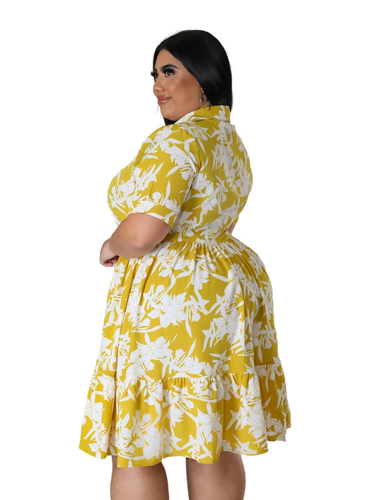 Plus Size Jurk Franka Stijlvol en Vrolijk