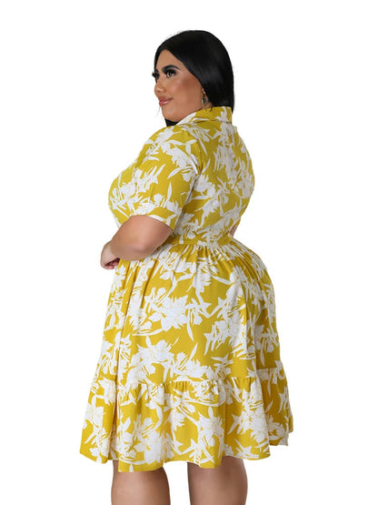 Plus Size Jurk Franka Stijlvol en Vrolijk