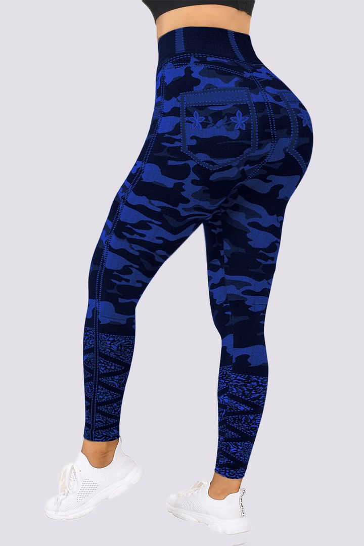 Plus Size Legging Carla Comfortabele Stretch Stof