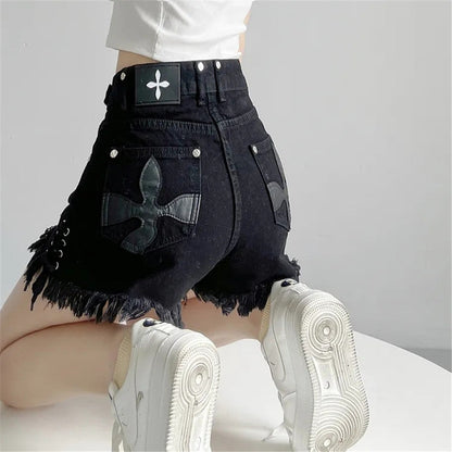 Plus Size Denim Short Stoer en Stijlvol voor Vrouwen