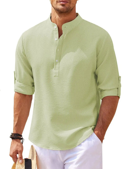 Plus Size Overhemd Casual Byron Stijlvol Mannen Shirt