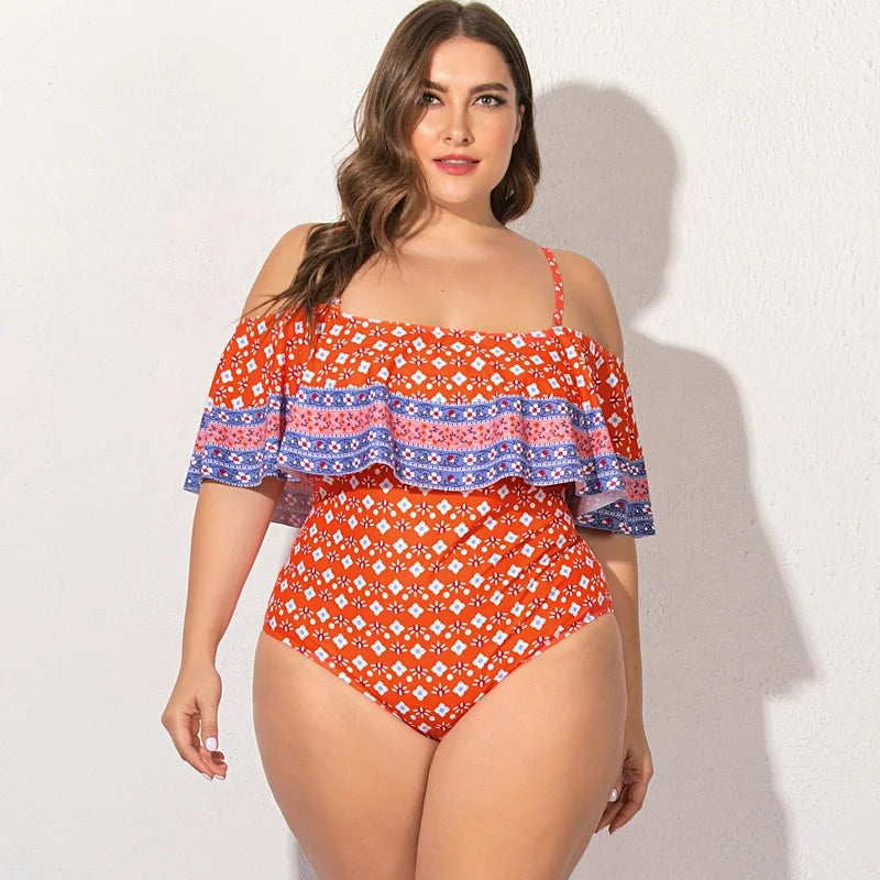 Plus Size Badpak voor Vrouw Stijlvol en Comfortabel