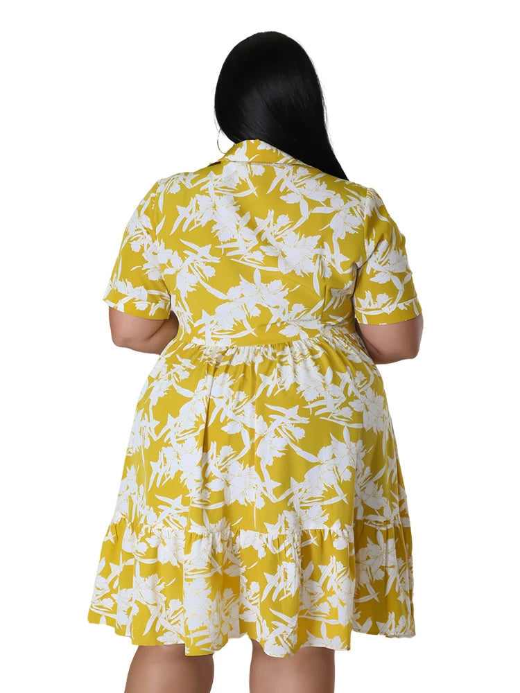 Plus Size Jurk Franka Stijlvol en Vrolijk