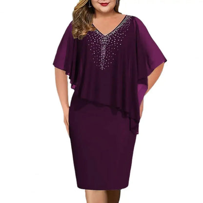Plus Size Jurk Janice - StijlvolleComfortabele Zomerjurk voor Dames