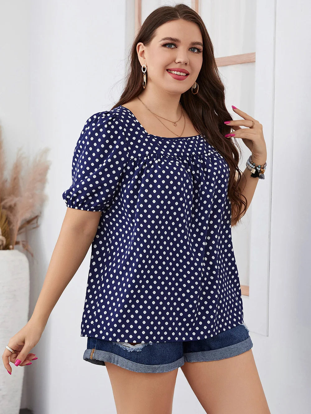Plus Size Top Marlayne Casual Dameskleding Trendy