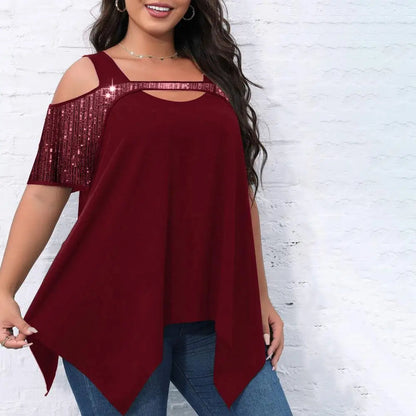 Plus Size Top Mode Vibes Stijlvol Casual