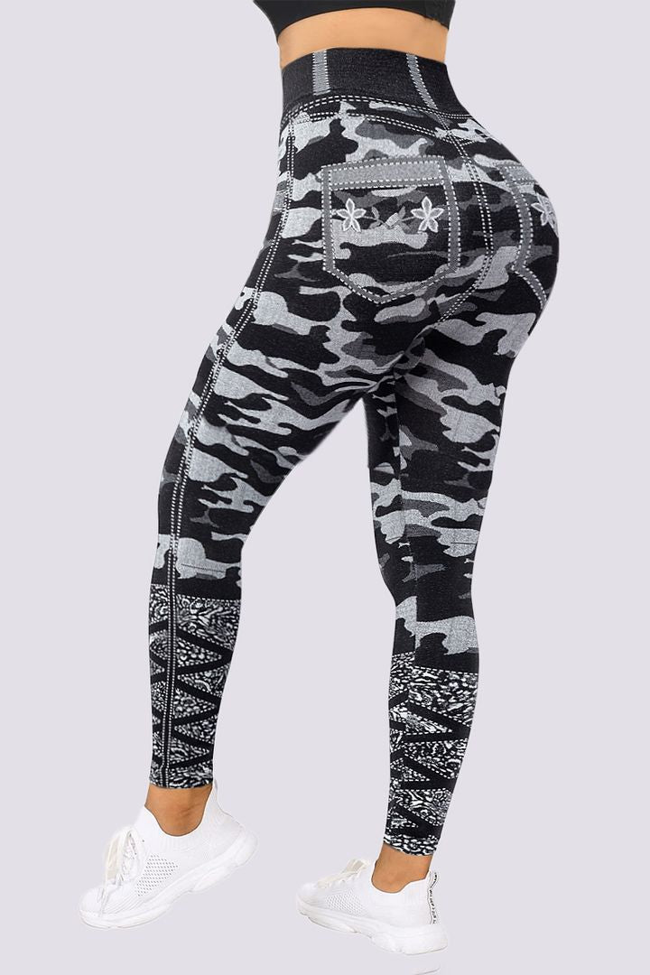 Plus Size Legging Carla Comfortabele Stretch Stof