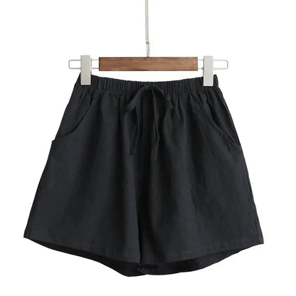Plus Size Short Broek Comfortabel Casual Mode