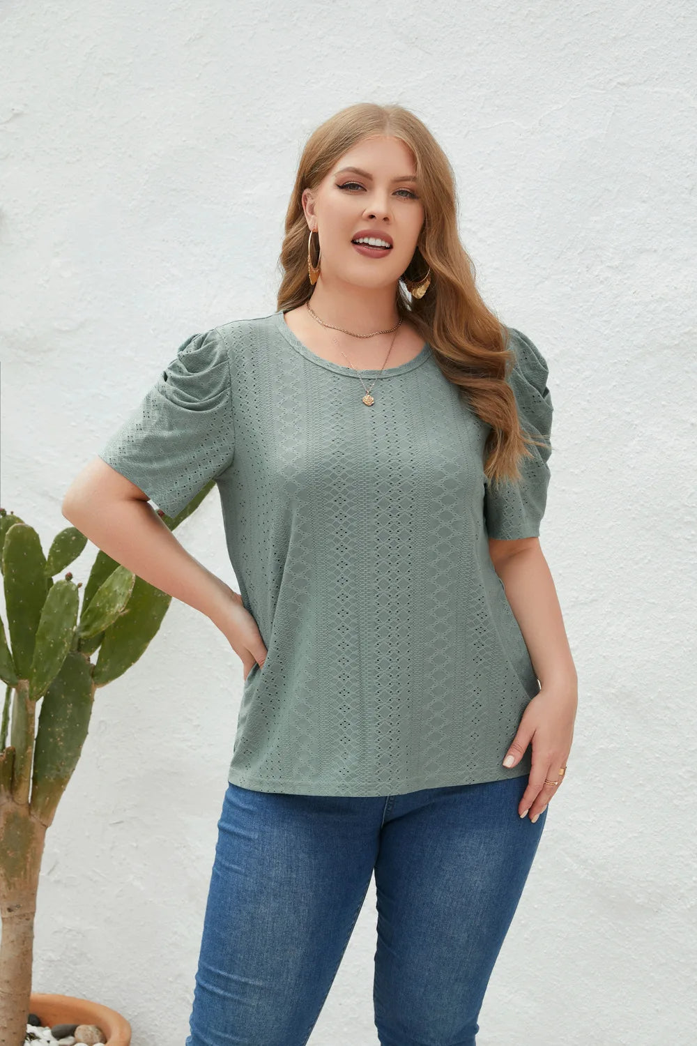 Plus Size Blouse Helga Comfortabel en Stijlvol
