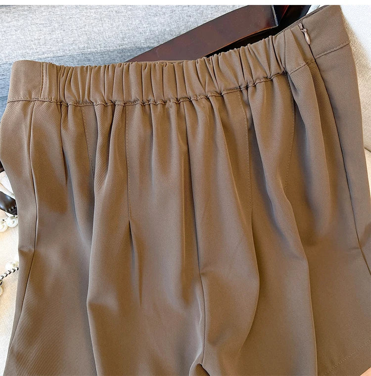 Plus Size Short Stijlvol Ademend voor Vrouw