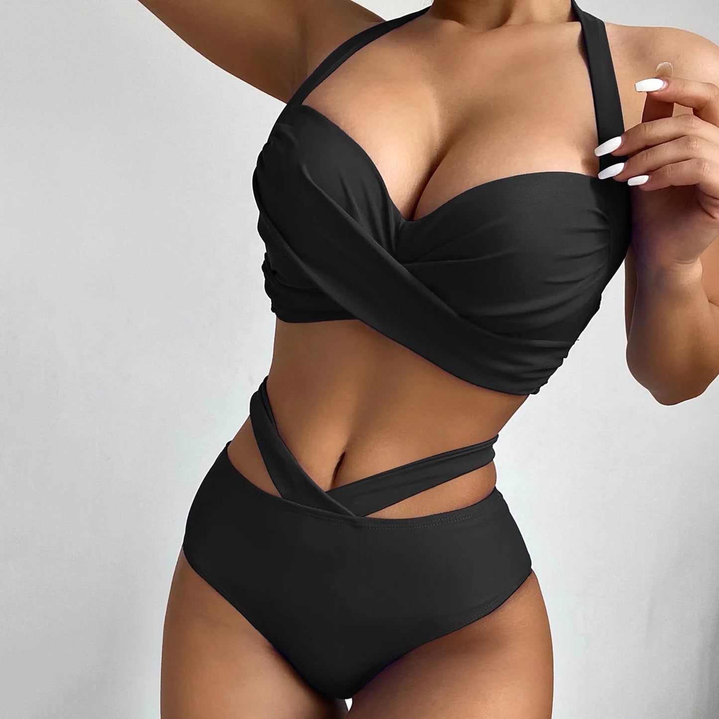 Plus Size Bikini Trendy Zomer Badpak voor Vrouwen