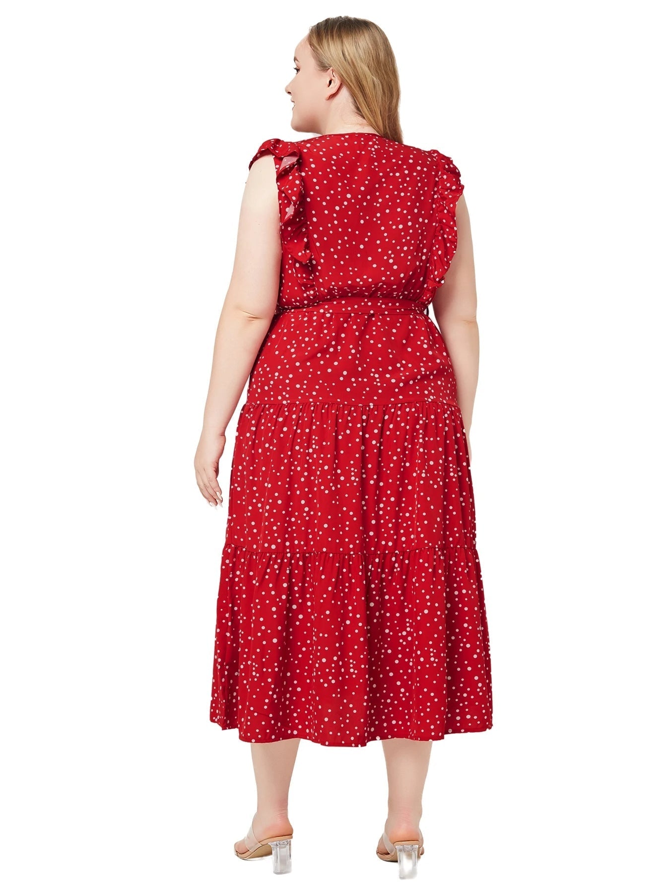 Plus Size Jurk Luchtig Stijlvol Zomerjurk voor Dames