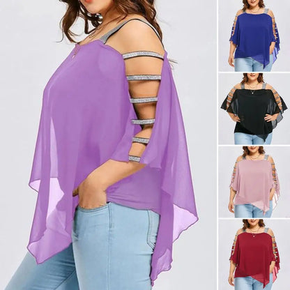 Plus Size Top Selina Stijlvol Casual Damestijl - Mode Vibes