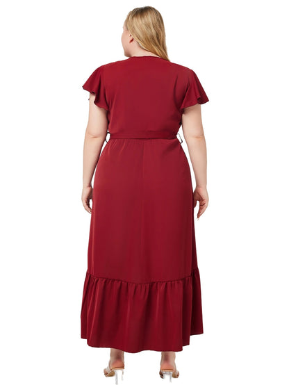 Plus Size Jurk Ruby Rood Stijlvol en Veelzijdig