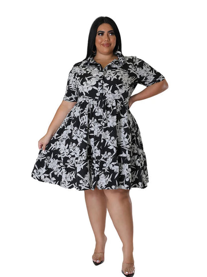 Plus Size Jurk Franka Stijlvol en Vrolijk