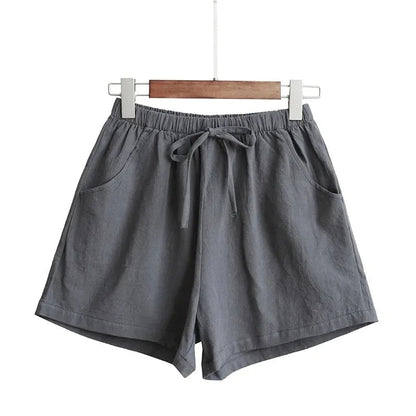 Plus Size Short Broek Comfortabel Casual Mode