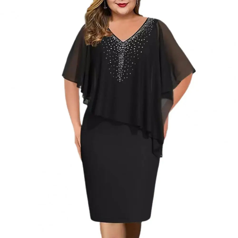 Plus Size Jurk Janice - StijlvolleComfortabele Zomerjurk voor Dames