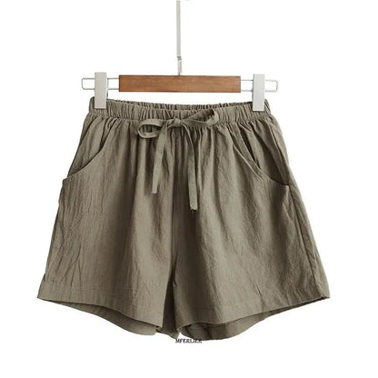 Plus Size Short Broek Comfortabel Casual Mode
