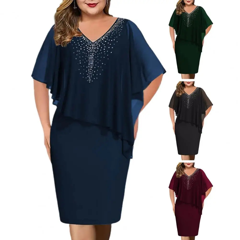 Plus Size Jurk Janice - StijlvolleComfortabele Zomerjurk voor Dames - Mode Vibes