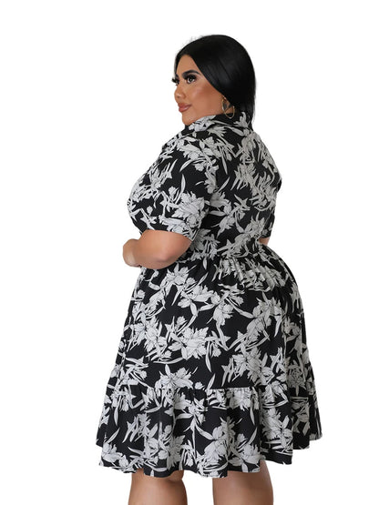 Plus Size Jurk Franka Stijlvol en Vrolijk