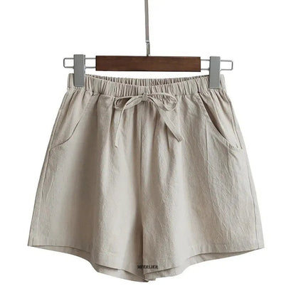 Plus Size Short Broek Comfortabel Casual Mode
