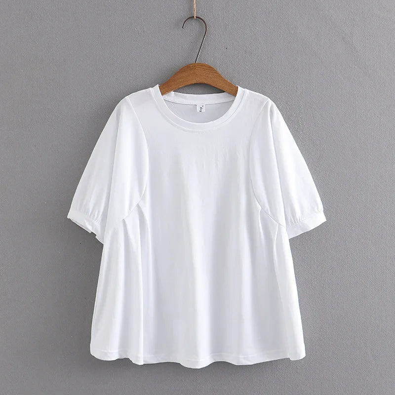 Plus Size T-Shirt Comfortabel en Casually voor Dames