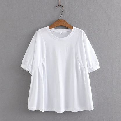 Plus Size T-Shirt Comfortabel en Casually voor Dames