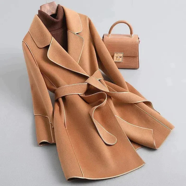 Trenchcoat Dame Klassiek Waterdicht - Mode Vibes