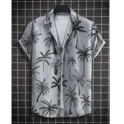 Plus Size Overhemd Casual Zomerstijl voor Mannen