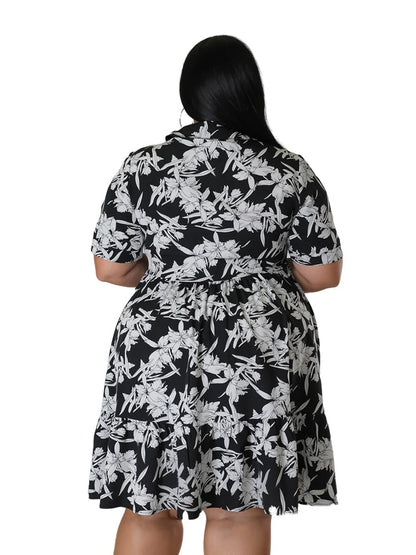 Plus Size Jurk Franka Stijlvol en Vrolijk