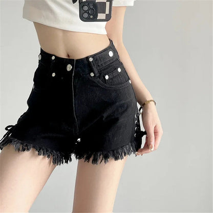 Plus Size Denim Short Stoer en Stijlvol voor Vrouwen