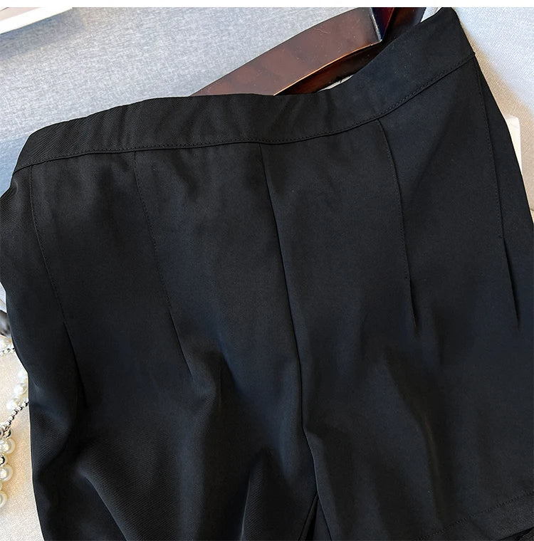 Plus Size Short Stijlvol Ademend voor Vrouw