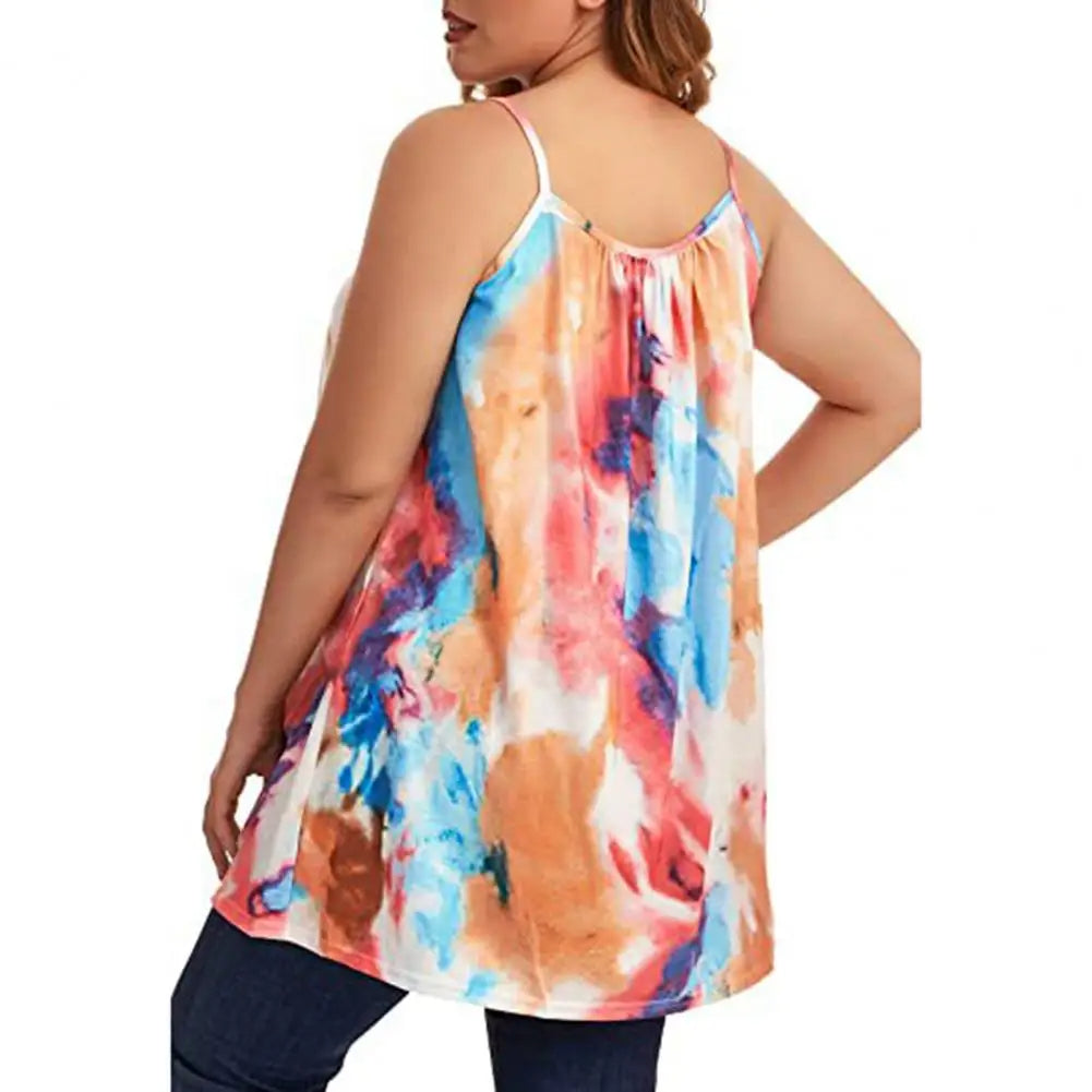 Plus Size Top Zonder Mouwen Comfortabel en Stijlvol