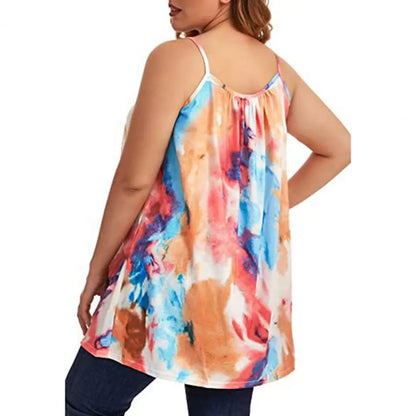 Plus Size Top Zonder Mouwen Comfortabel en Stijlvol