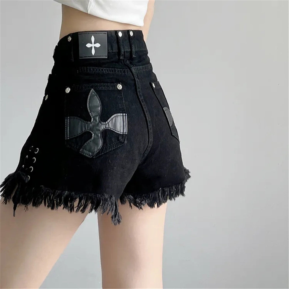 Plus Size Denim Short Stoer en Stijlvol voor Vrouwen