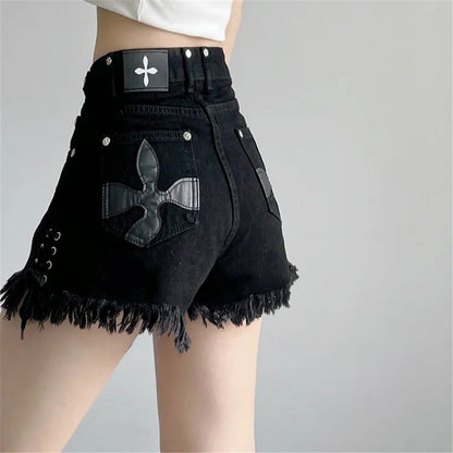 Plus Size Denim Short Stoer en Stijlvol voor Vrouwen