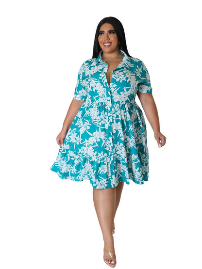Plus Size Jurk Franka Stijlvol en Vrolijk