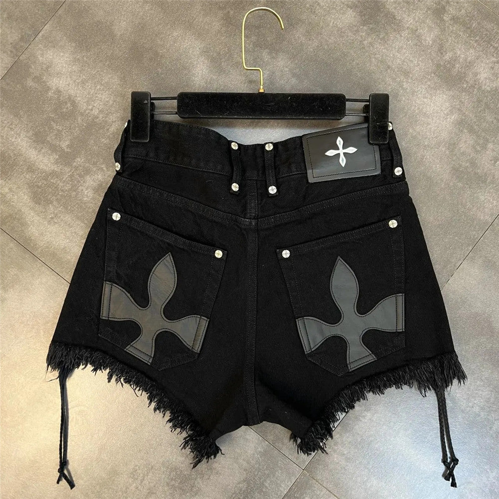 Plus Size Denim Short Stoer en Stijlvol voor Vrouwen