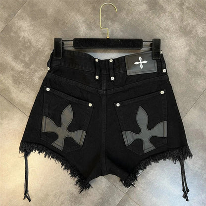 Plus Size Denim Short Stoer en Stijlvol voor Vrouwen