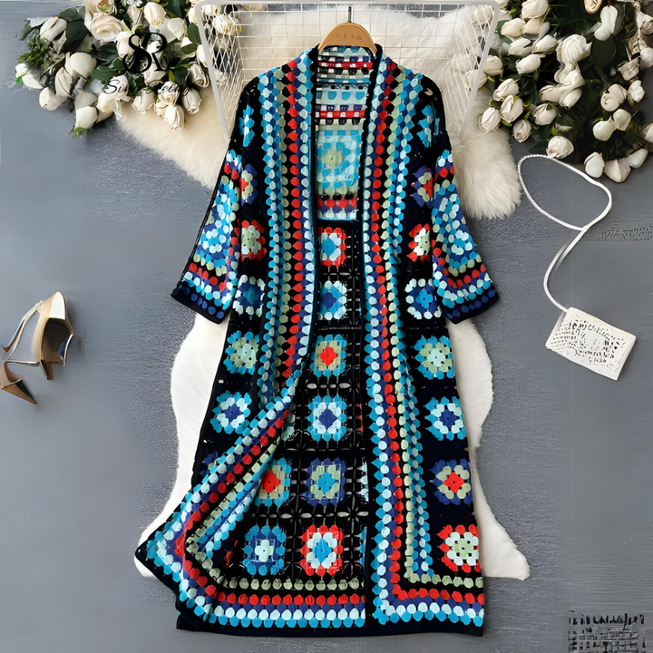 Kleurrijk Vest voor Vrouwen Ivy Stijl