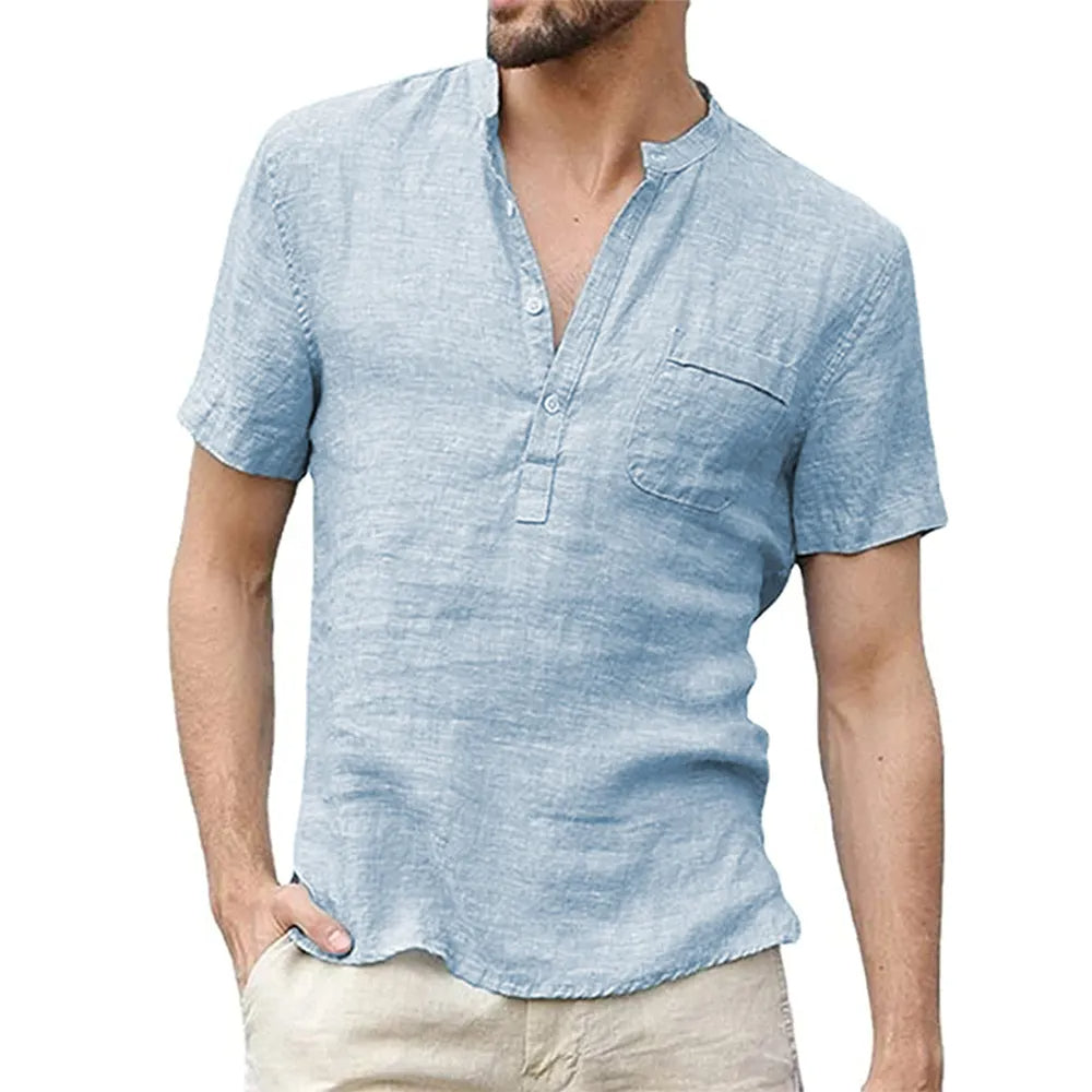 Plus Size Shirt voor Mannen Comfortabel en Stijlvol