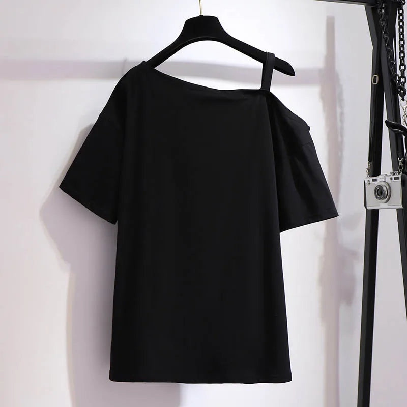 Plus Size T-Shirt voor Vrouwen Trendy en Comfortabel
