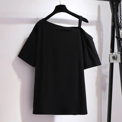 Plus Size T-Shirt voor Vrouwen Trendy en Comfortabel