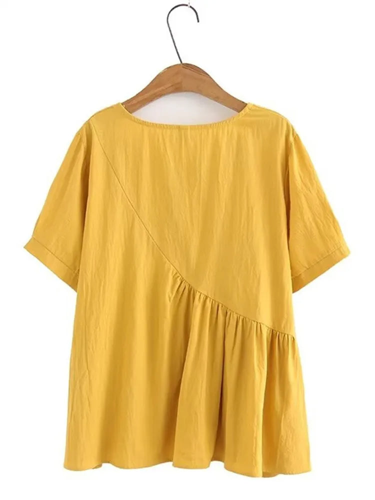 Plus Size T-Shirt voor Vrouwen Comfortabel en Casual