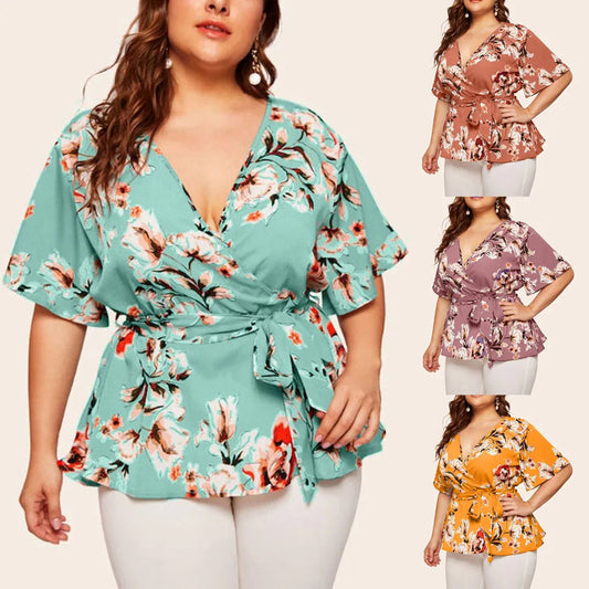 Plus Size Blouse Trendy Comfortabel Mode - Mode Vibes